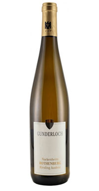 Gunderloch Nackenheim Rothenberg Riesling Auslese Goldkapsel 2009